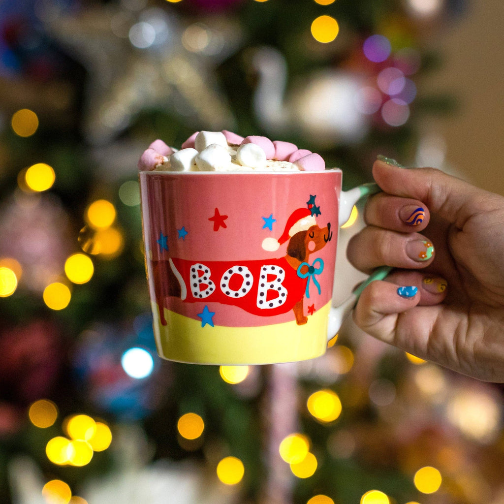 Mug Teckel Bob « Bells on Bob’s Tail Ring »