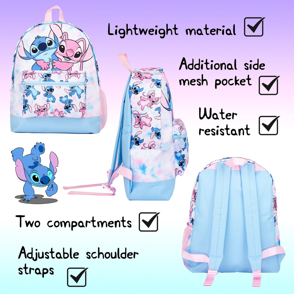Sac à dos – Disney Stitch Girls | Tie Dye Rucksack | Fringoo