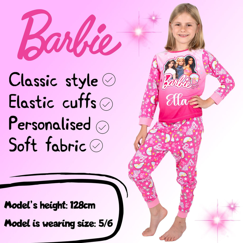 Pyjama – Barbie -rose