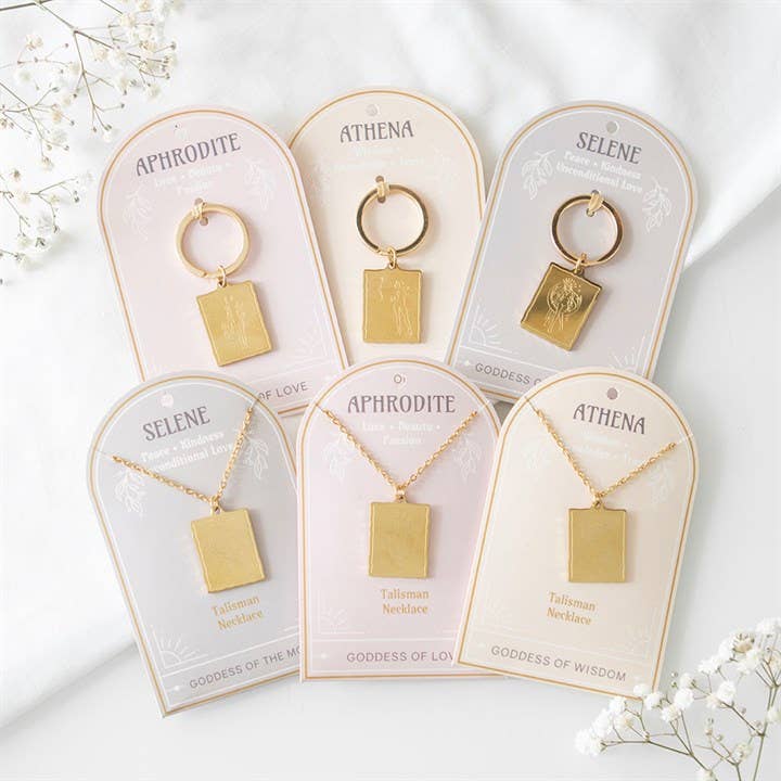 Porte-clés Talisman Déesse Athéna