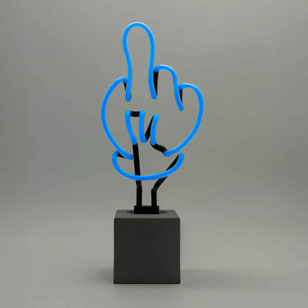 Neon Hand Lamp "Fuck"