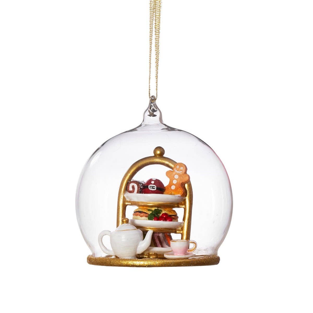 Boule de Noël Dôme Tea Time