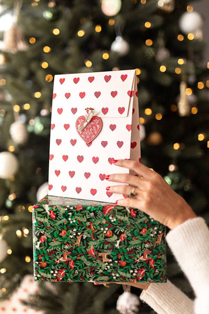 Cuori rossi - Sacchetto regalo