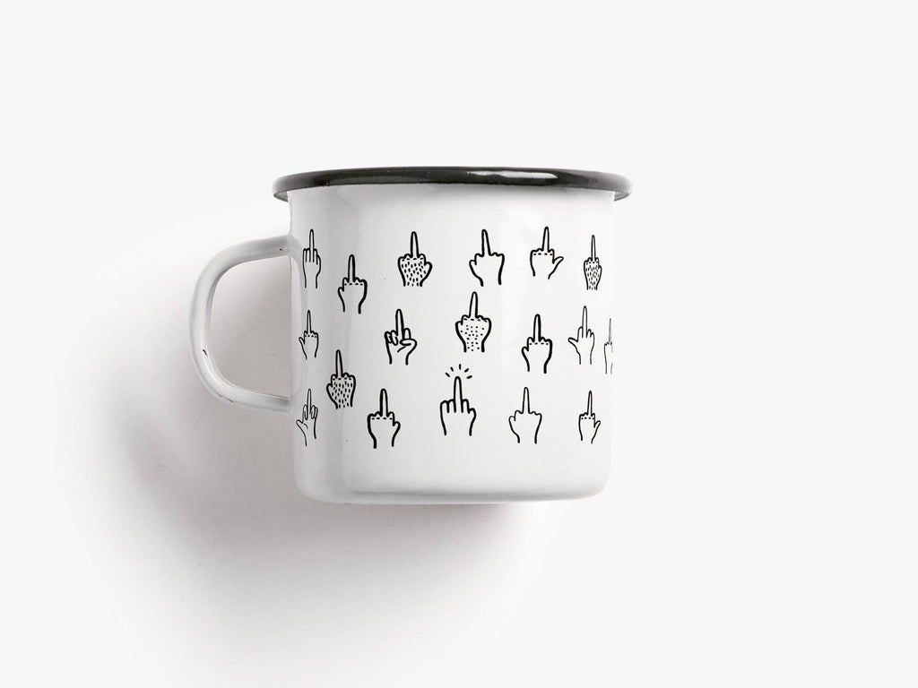 Tazza in smalto - F*&k You