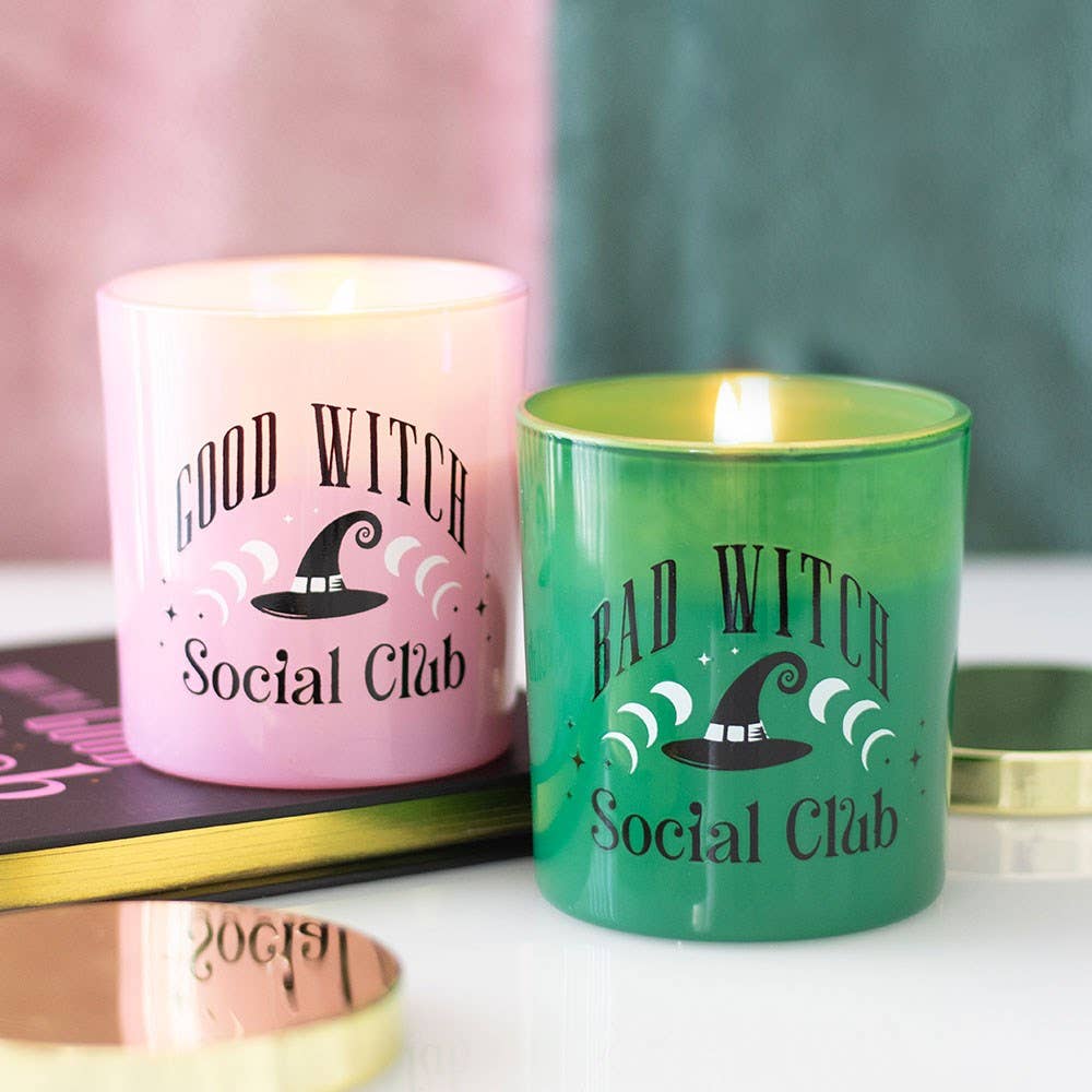 Set di 2 candele profumate Buona Strega e Cattiva Strega
