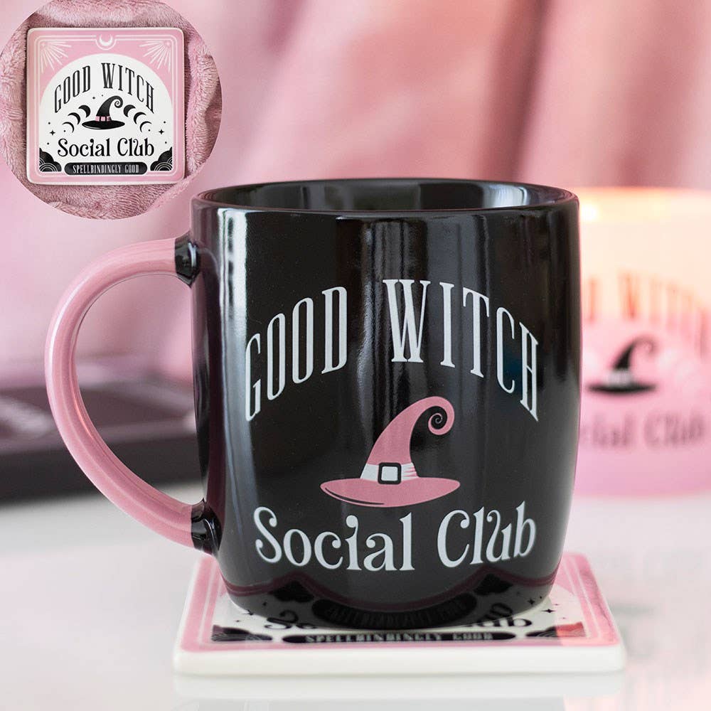 Set Tazza e Sottobicchiere del Club Sociale delle Buone Streghe