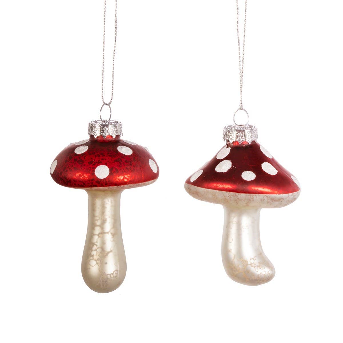 Boule de Noël Champignon 2-Pack