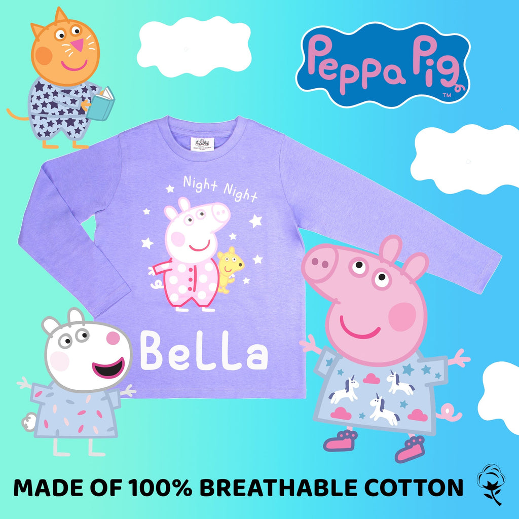 Pyjama – Peppa Pig – rose & violet