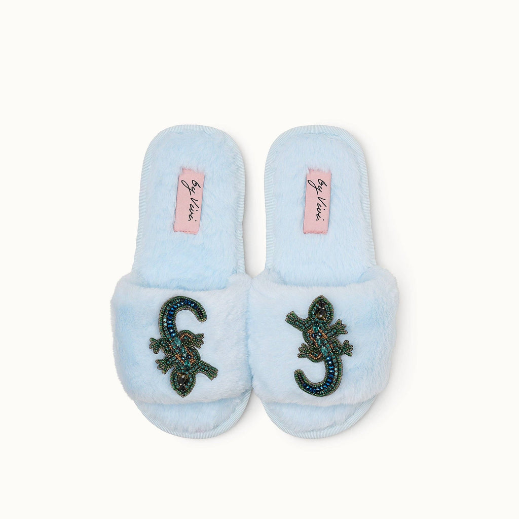Paire de broches pour Chaussons - Salamandre