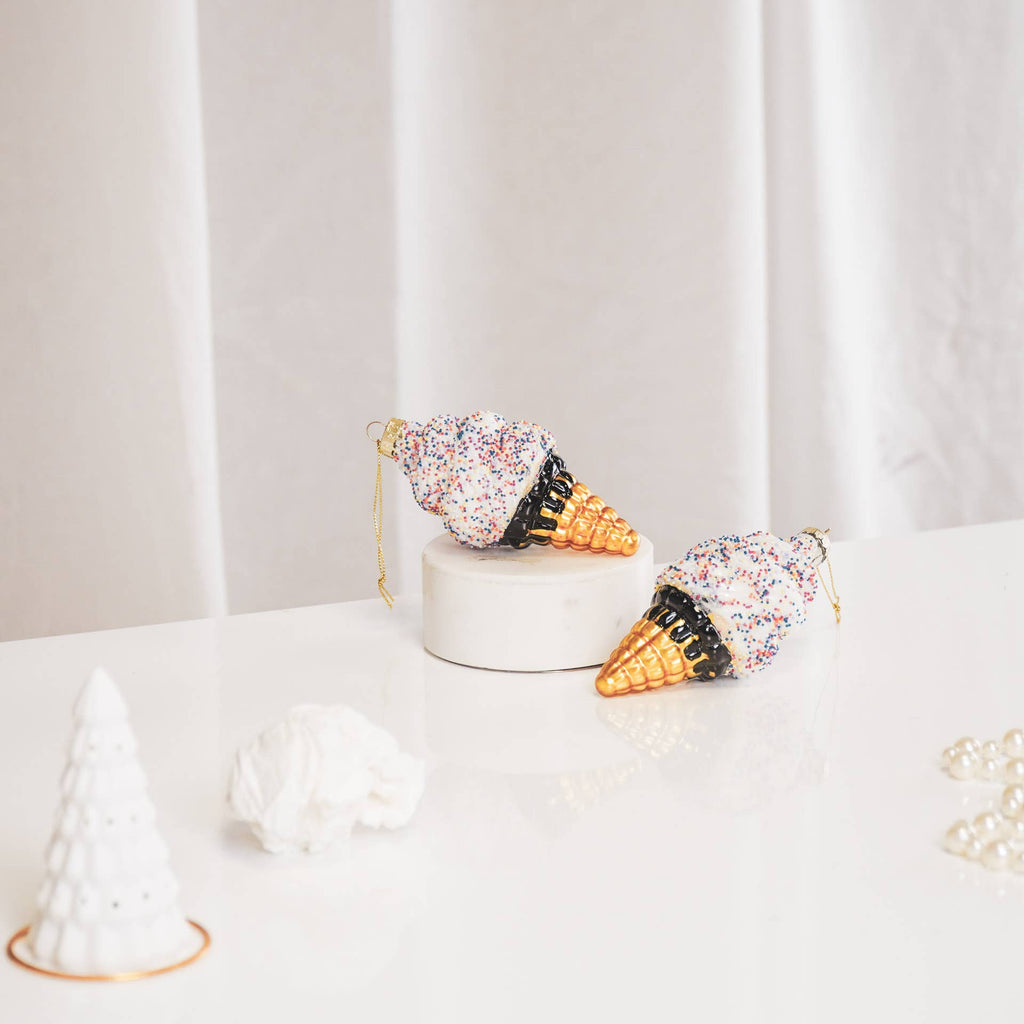Boule de Noël Glace à l’italienne