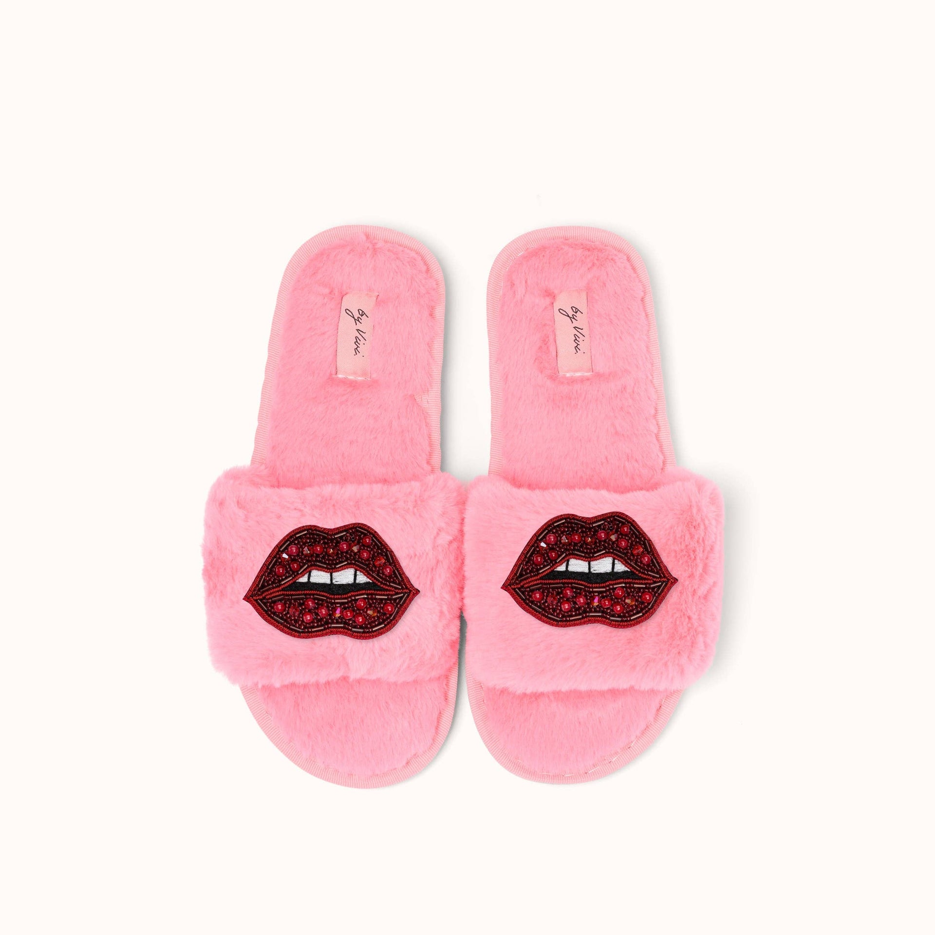 Paire de broches pour Chaussons - Lèvres