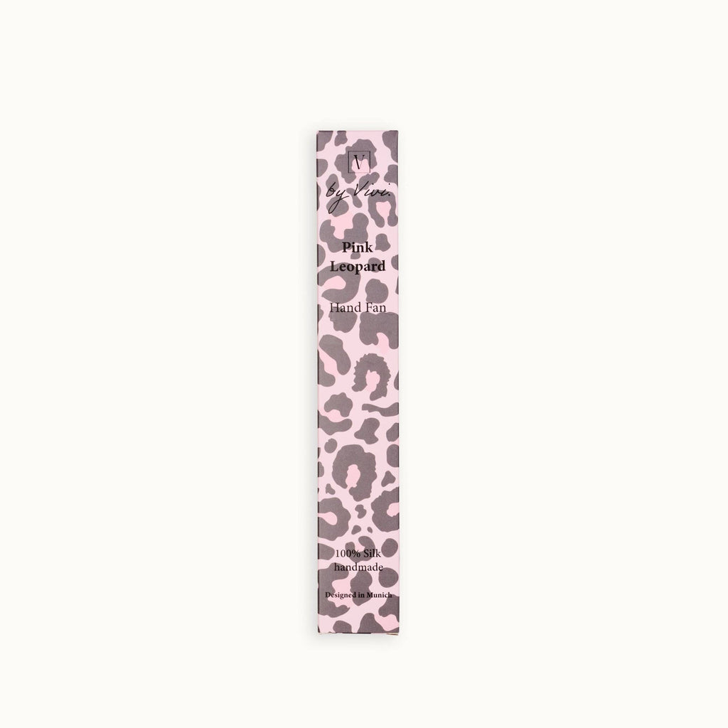 Leopard Rose Fan