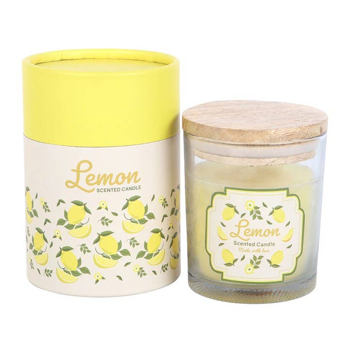 Bougie parfumée au citron