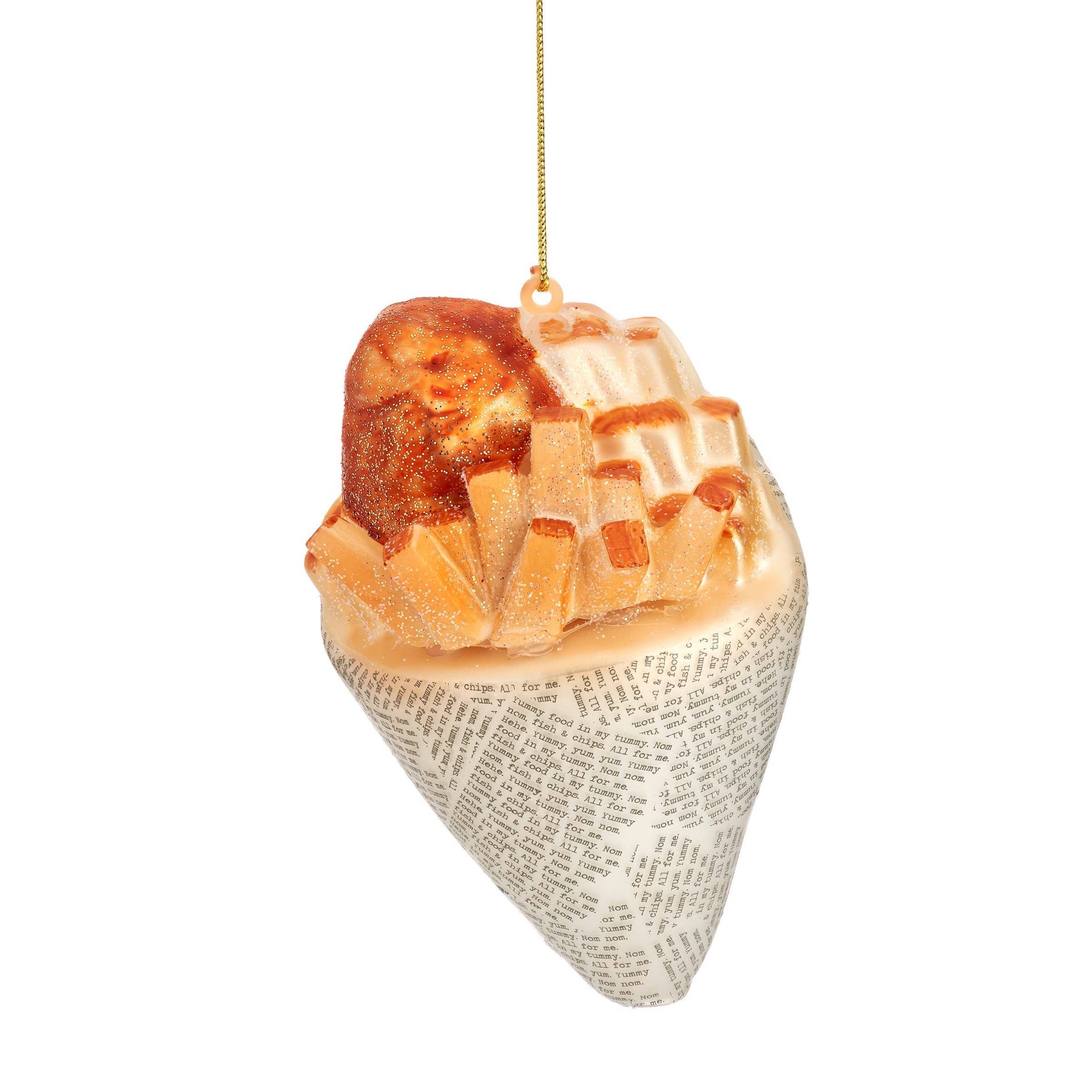 Boule de Noël Fish & Chips