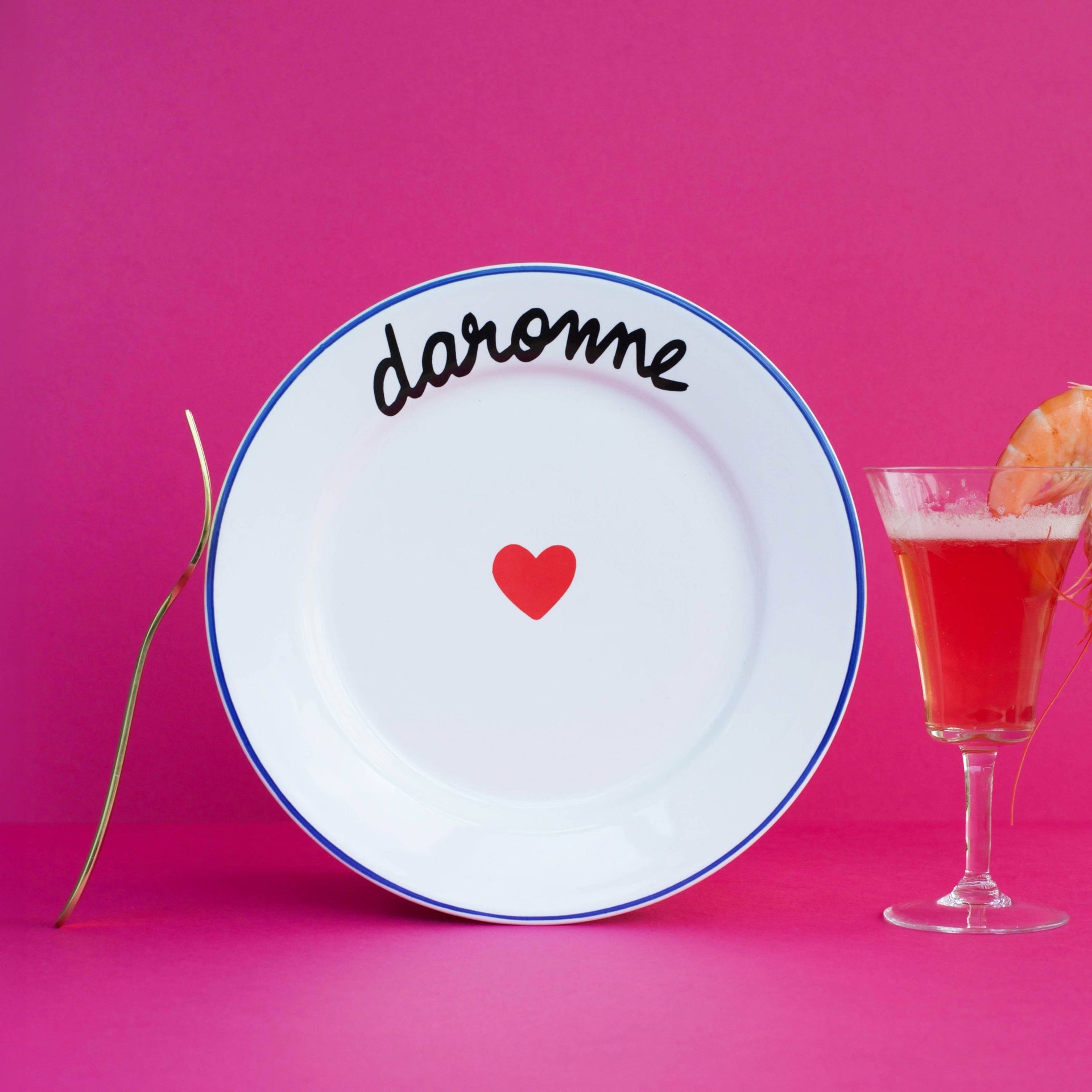 Assiette La Famille S’éclate - Daronne – vue produit 2