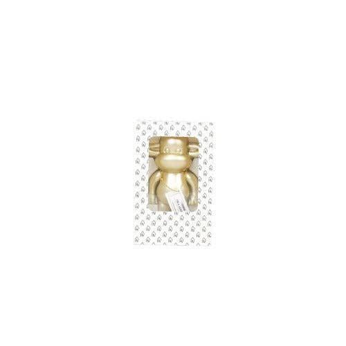Ornamento - Statuetta Scimmia 'La Leggenda' - Resina - Oro - 11x7x19cm