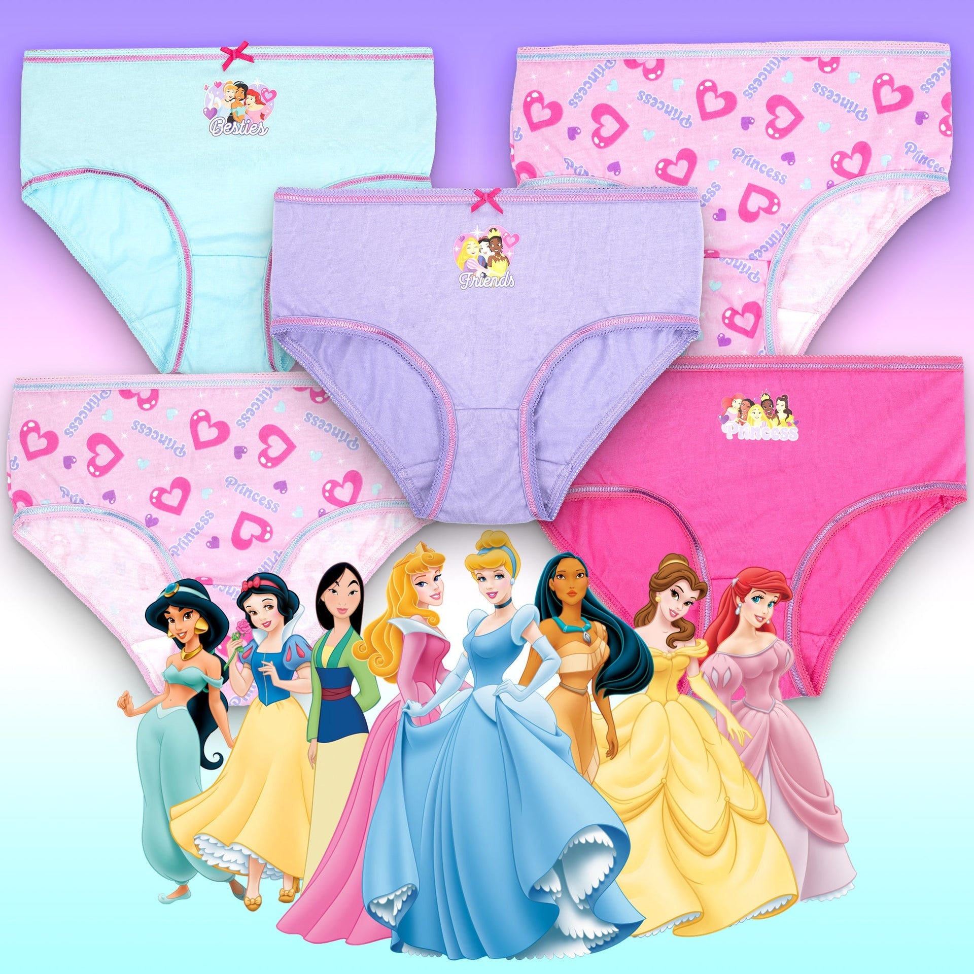 Sous-vêtement enfant – Disney Princess