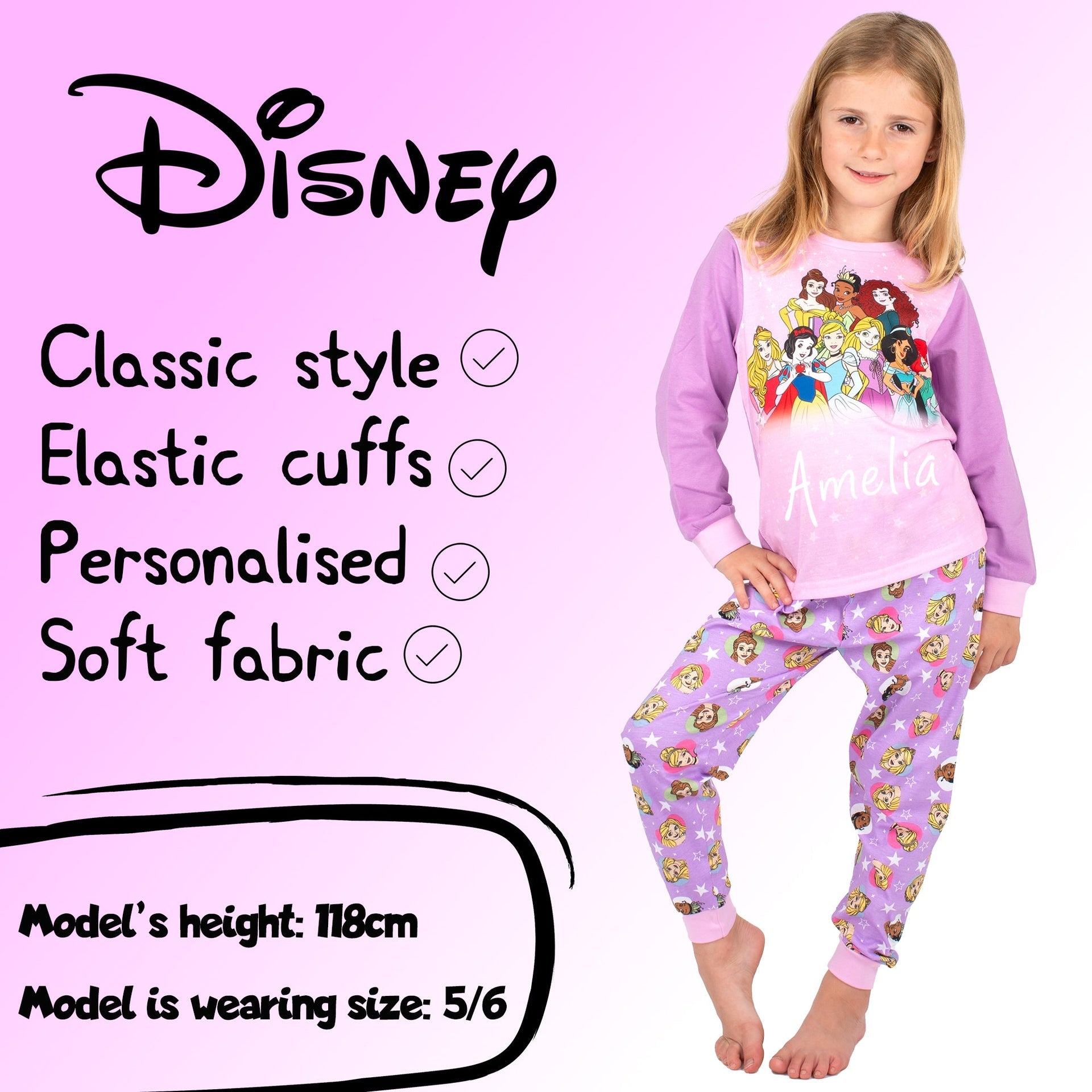 Pyjama – Disney Christmas – rose