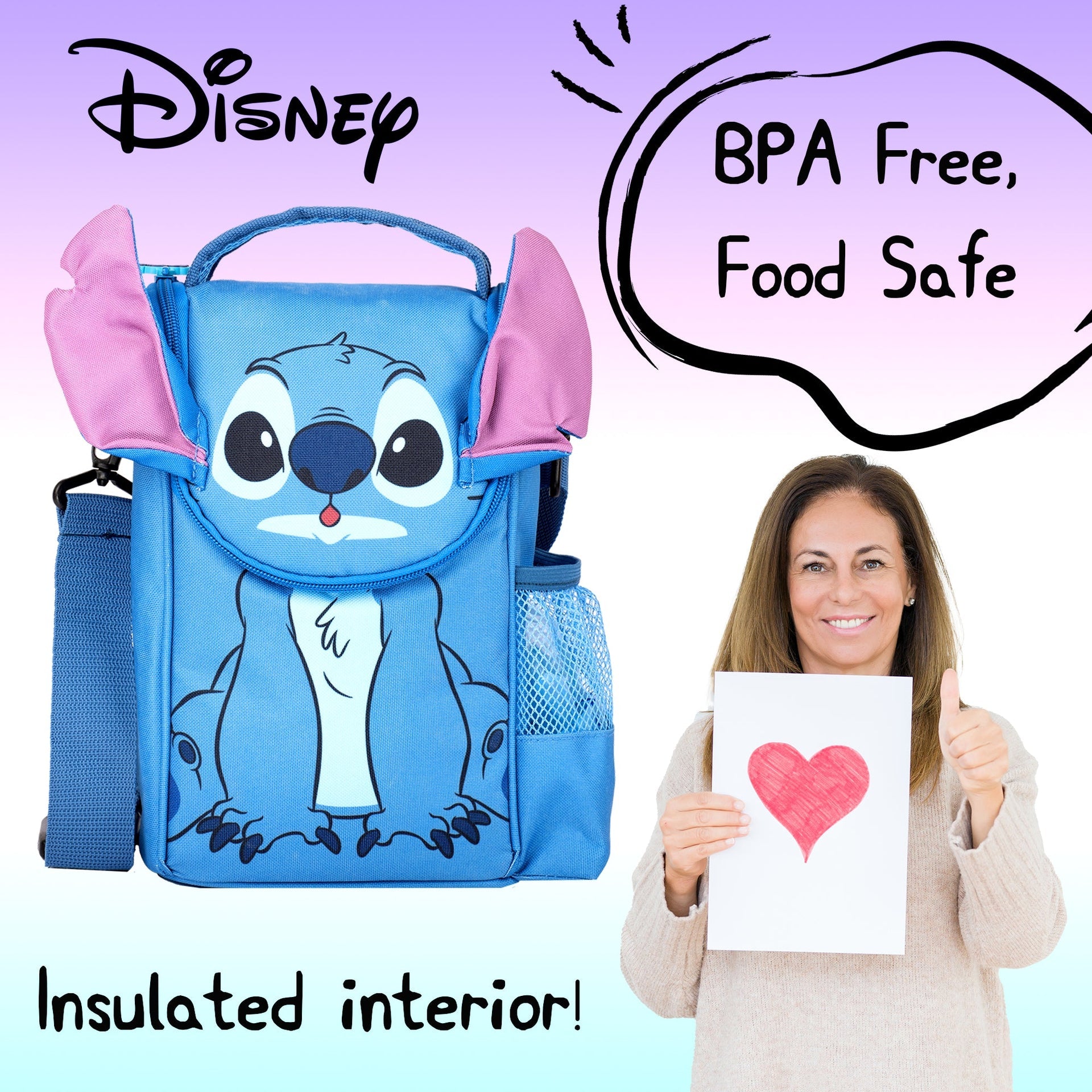 Sac repas – Stitch 3D