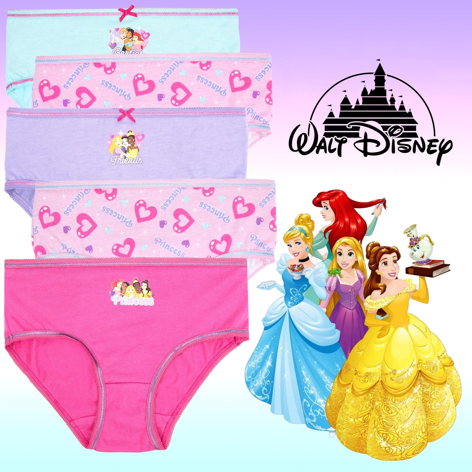 Sous-vêtement enfant – Disney Princess