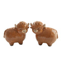 Sel et poivre Vaches des Highlands