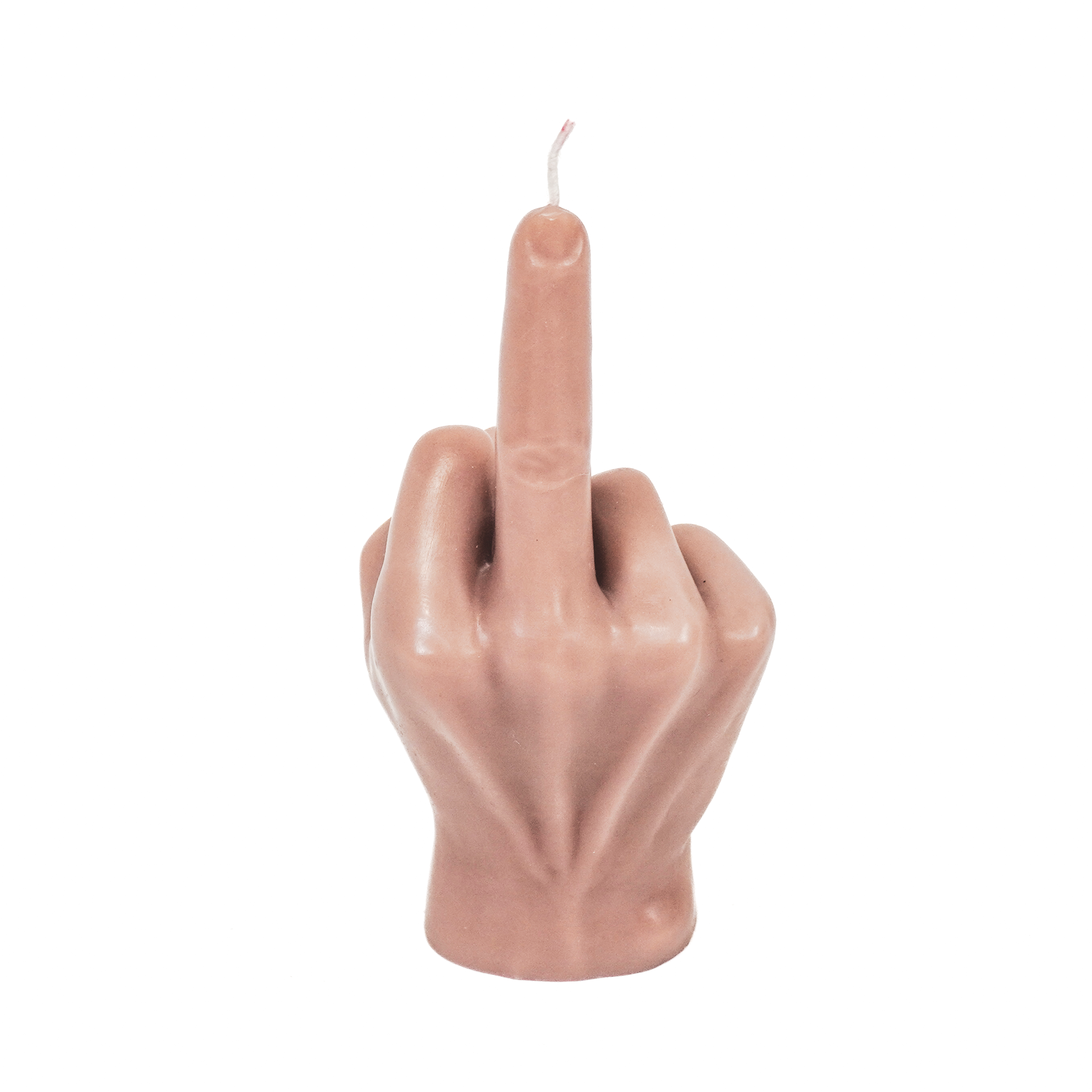Candela - Dito medio - Cera - Talpa - 310 grammi - 10x9x17 cm