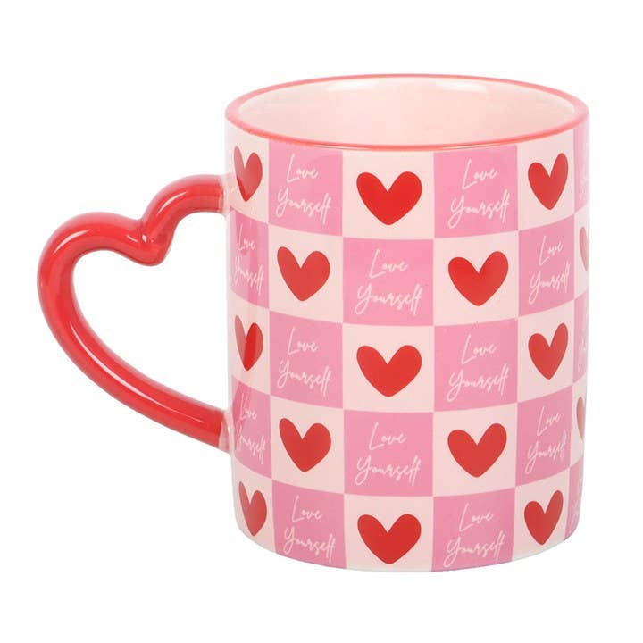 Tazza Cuore "Ama te stesso"