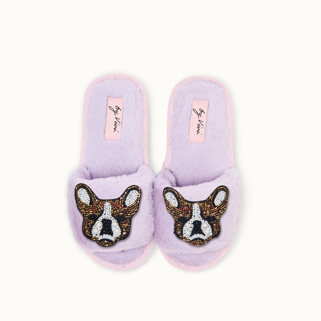 Paire de broches pour Chaussons - Bouledogue français