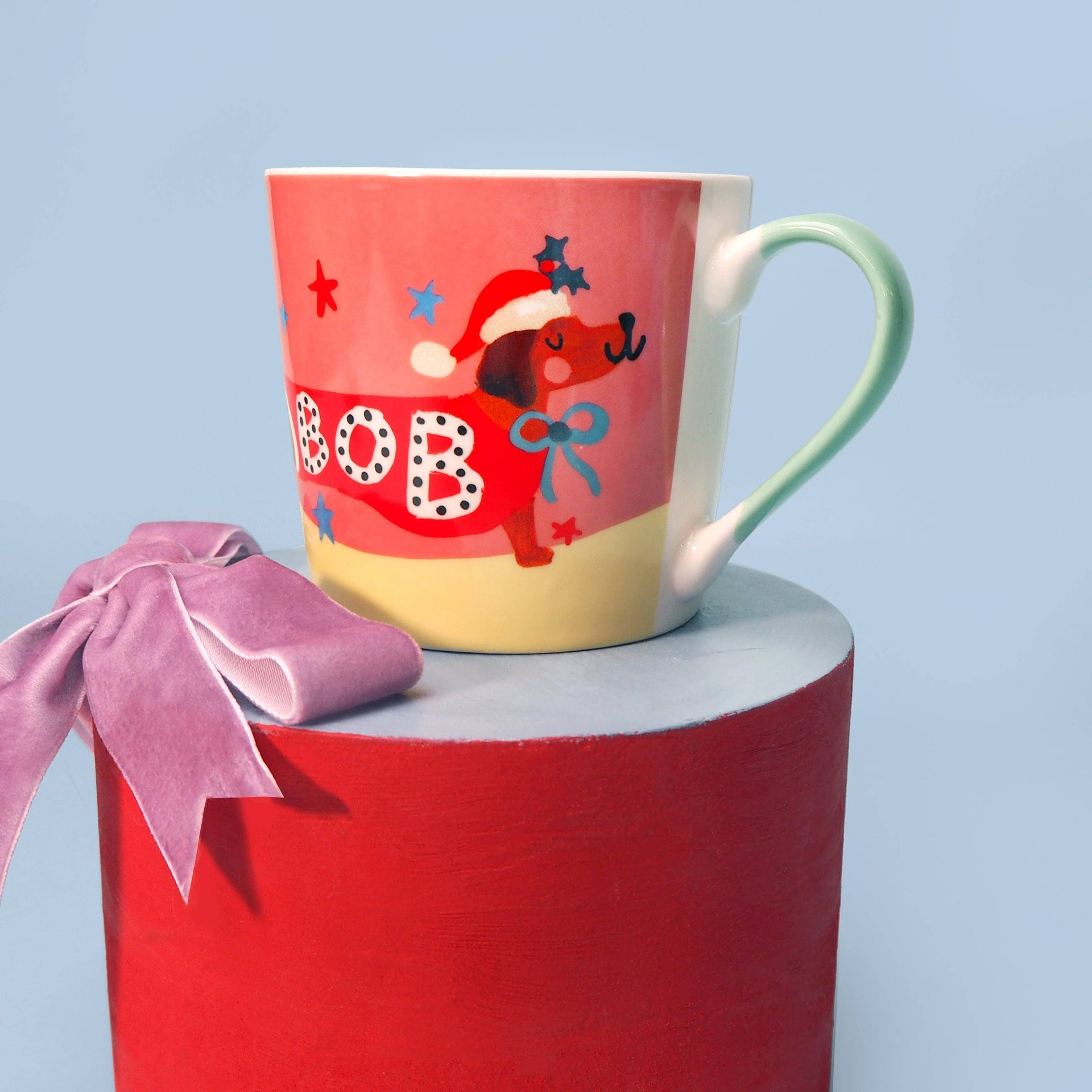 Mug Teckel Bob « Bells on Bob’s Tail Ring »