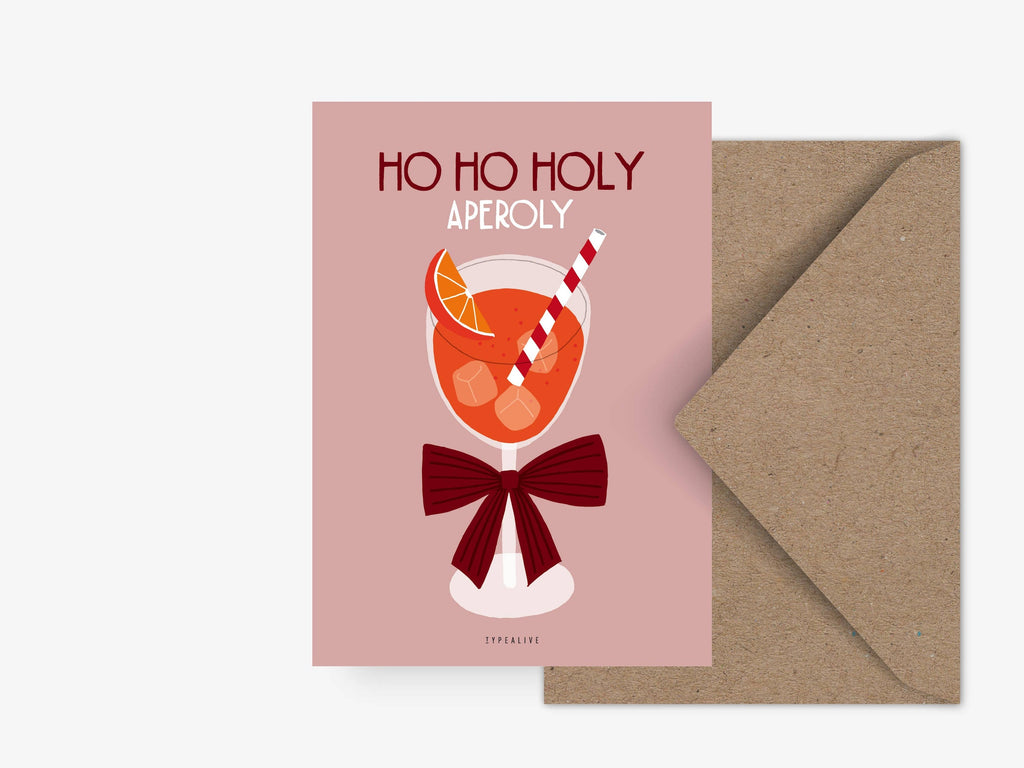 Carte de vœux - Holy Aperoly
