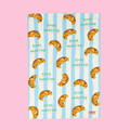 "Good Morning" Croissant Tea Towel