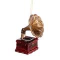 Boule de Noël Gramophone Vintage