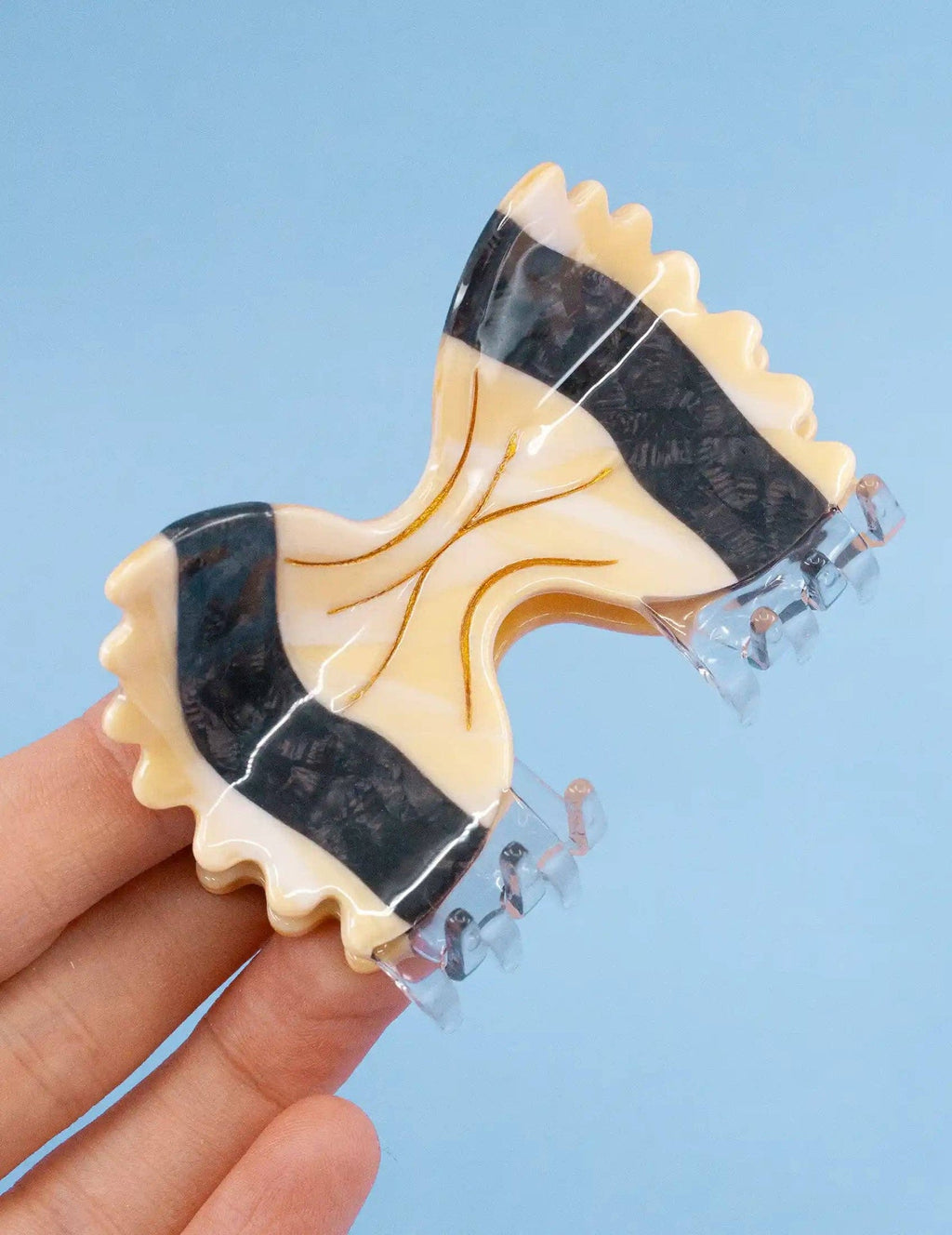 NOUVEAU ! Pince à – cheveux en forme de nœud papillon farfalle: Regular Farfalle | Joanna Behar – vue 3