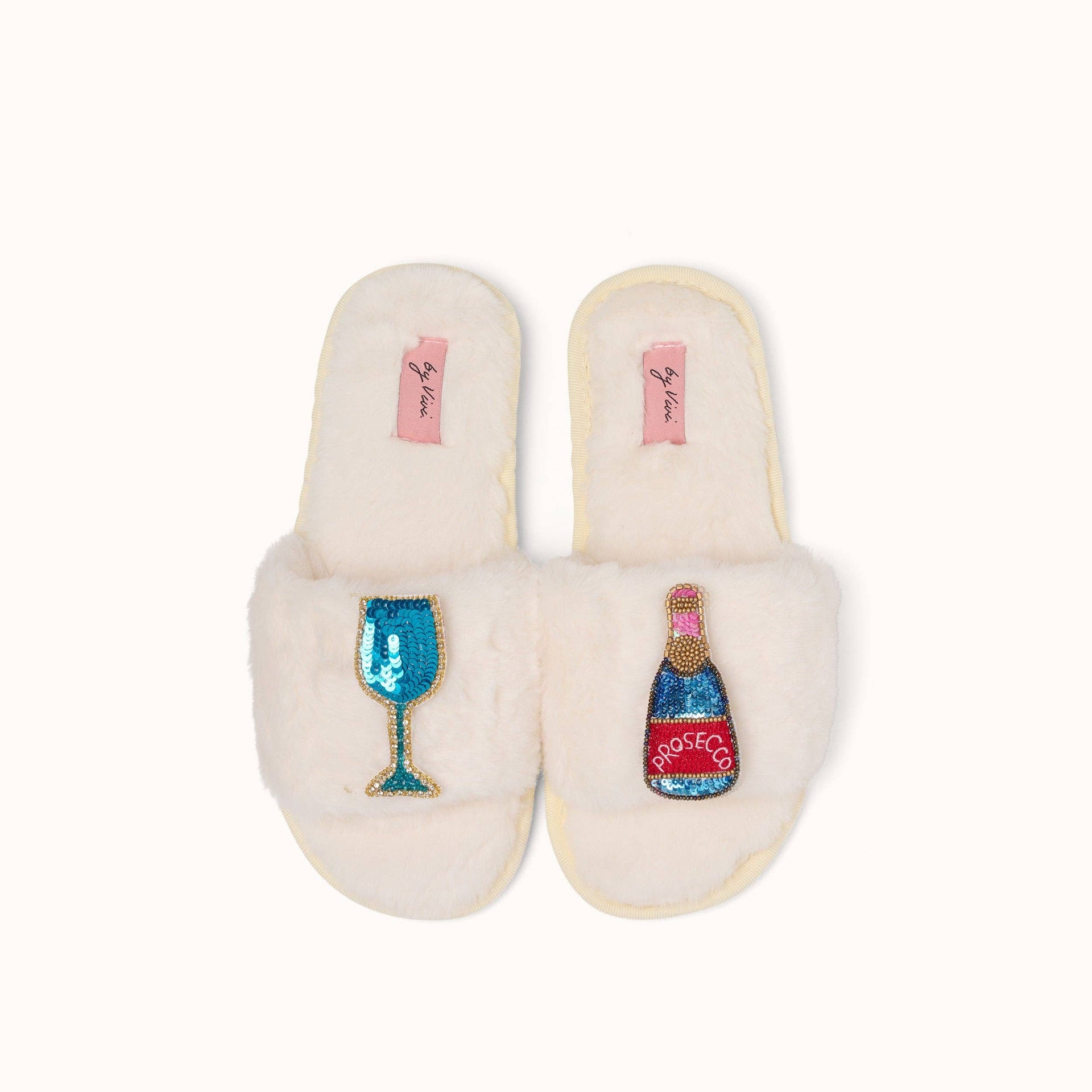 Paire de broches pour Chaussons - Prosecco