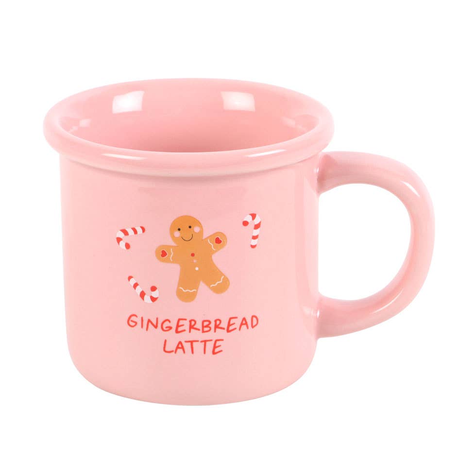 Tazza di Natale Pan di zenzero Rosa