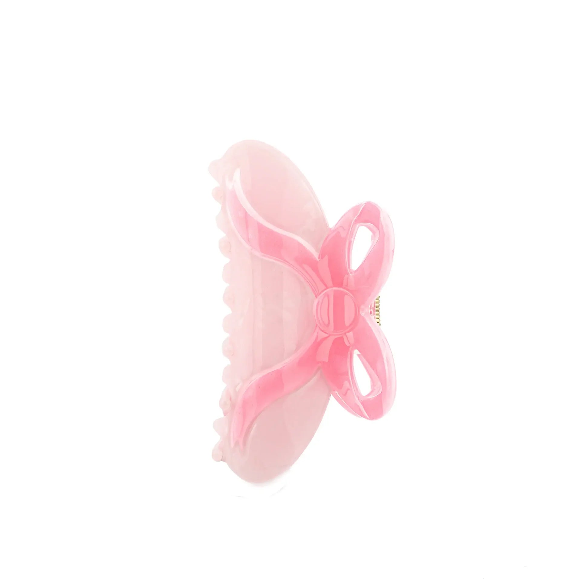 Pince à cheveux Nœud rose