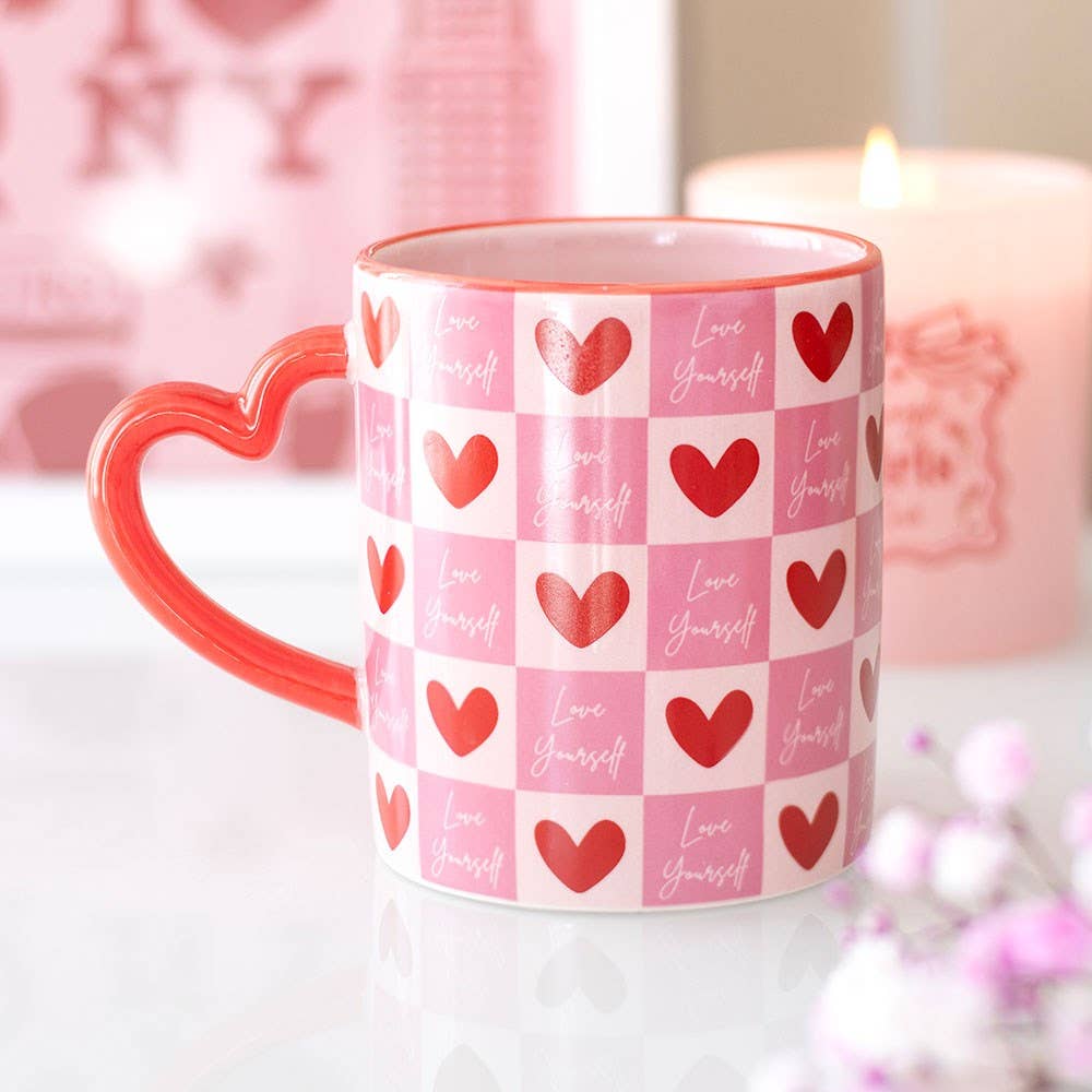 Tazza Cuore "Ama te stesso"