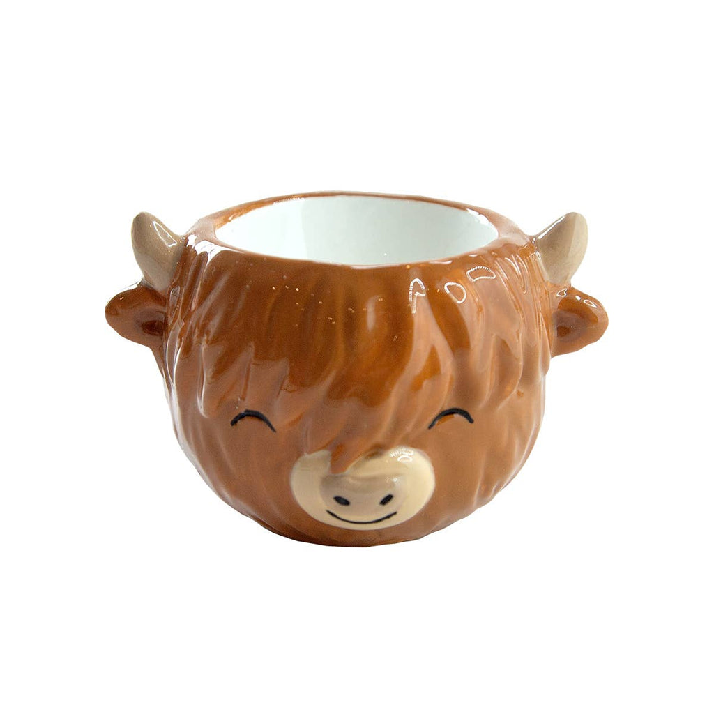 Coquetier Vache des Highlands