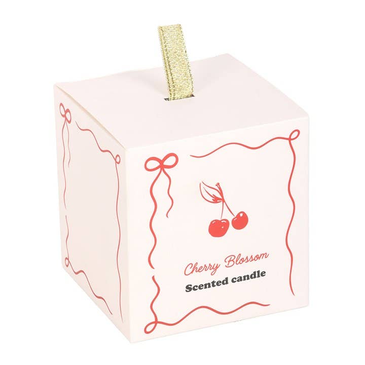 Bougie Saint-Valentin Fleur de Cerisier « Mon Cheri »
