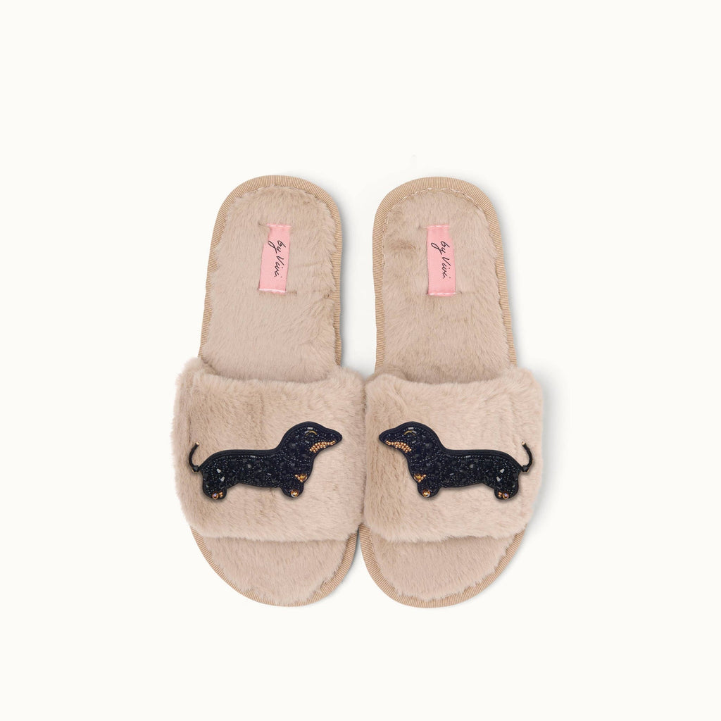 Paire de broches pour Chaussons - Teckel