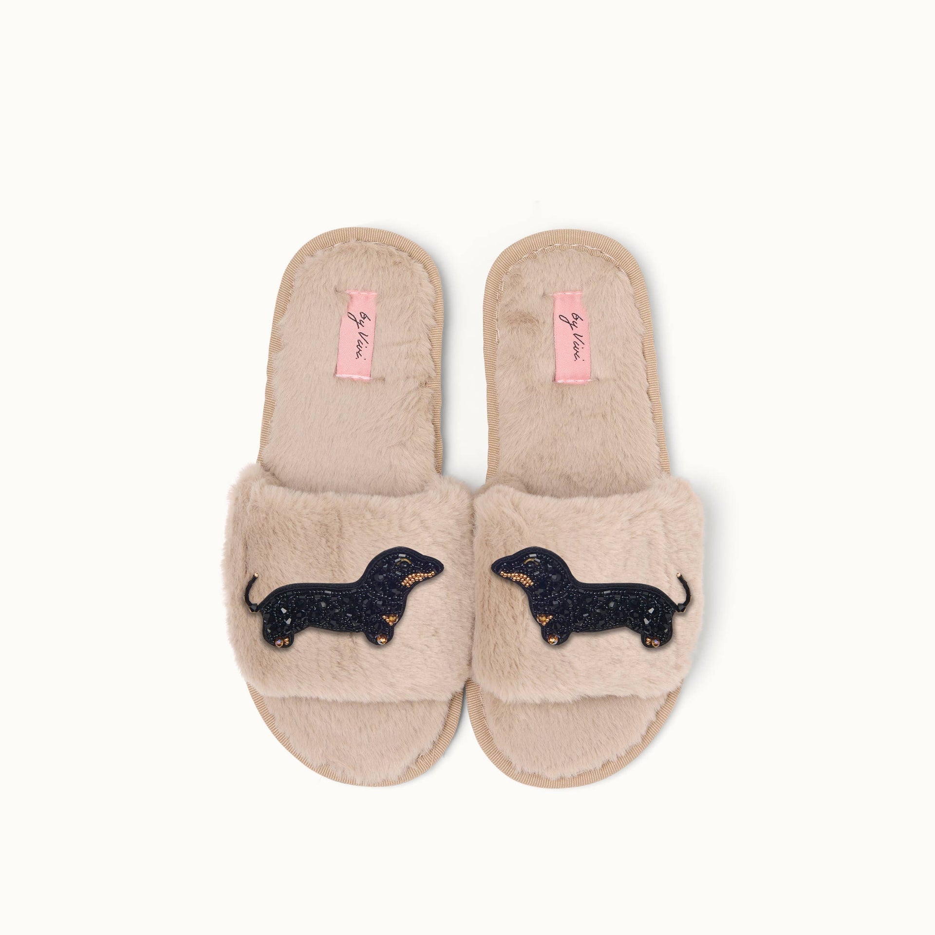 Paire de broches pour Chaussons - Teckel