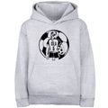 Sweat à capuche football – Fringoo football gris for Girls Cotton Rich Soft Hooded – football Ball Girls gris
