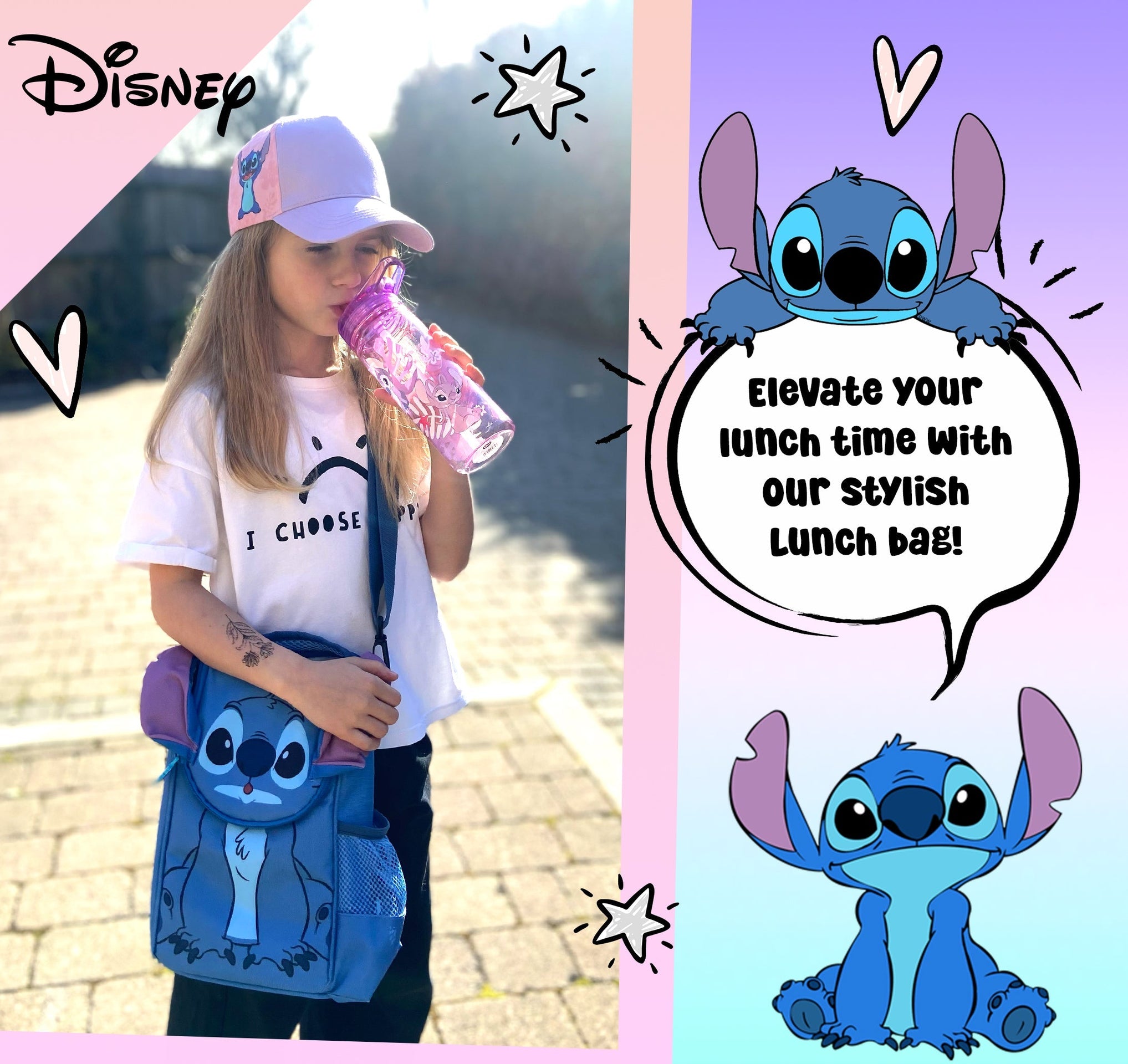 Sac repas – Stitch 3D