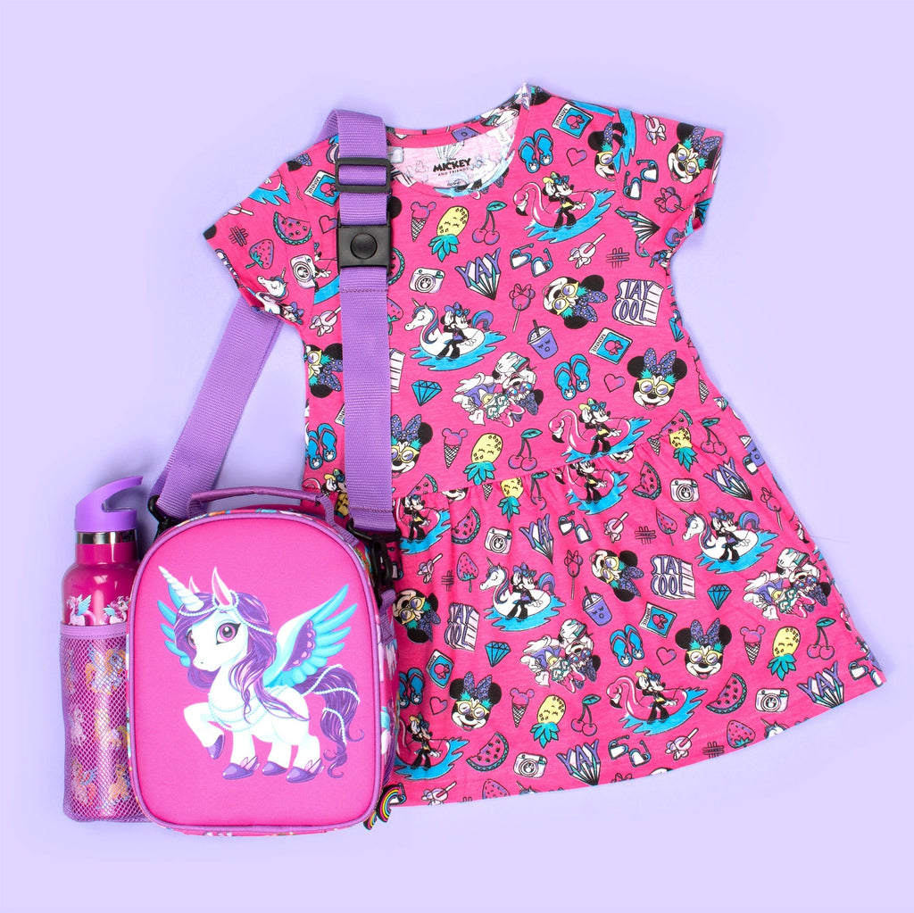 Robe – Disney Minnie Mouse Dress – rose Doodle
