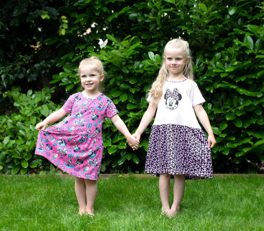 Robe – Disney Minnie Mouse Dress – rose Doodle