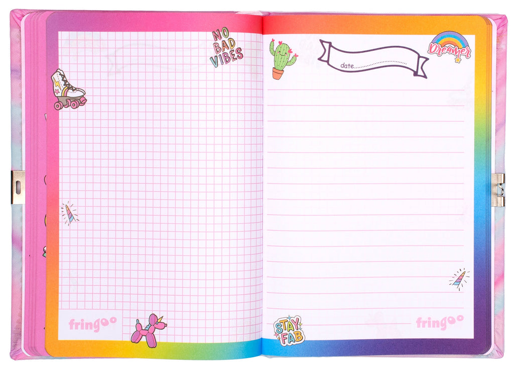 Carnet – pailleté licorne