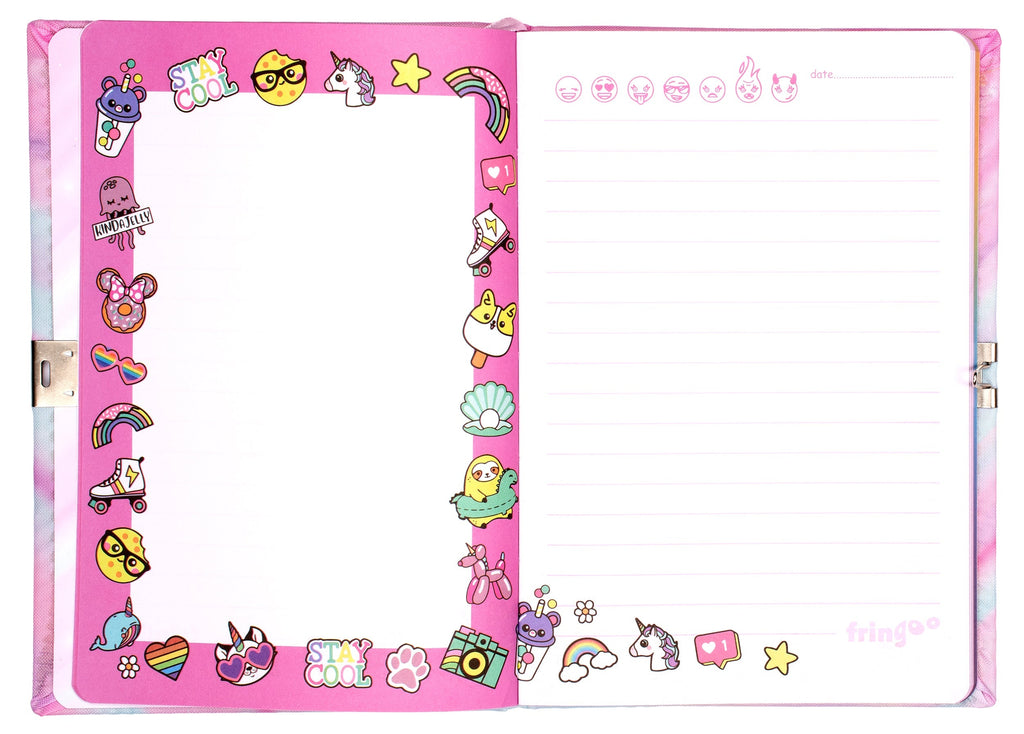 Carnet – pailleté licorne