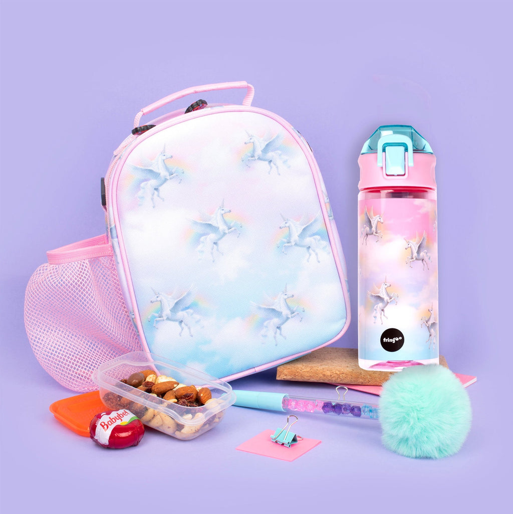 Gourde à bouchon rabattable – à bouchon rabattable 600ml – licorne Sky