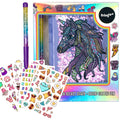 Carnet pailleté – licorne Mandala