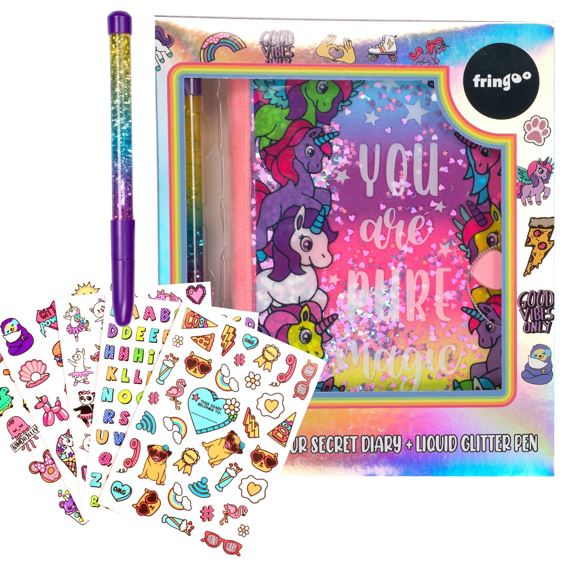 Carnet pailleté – Pure Magic
